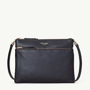Kate Spade "Polly" Medium Crossbody, Black